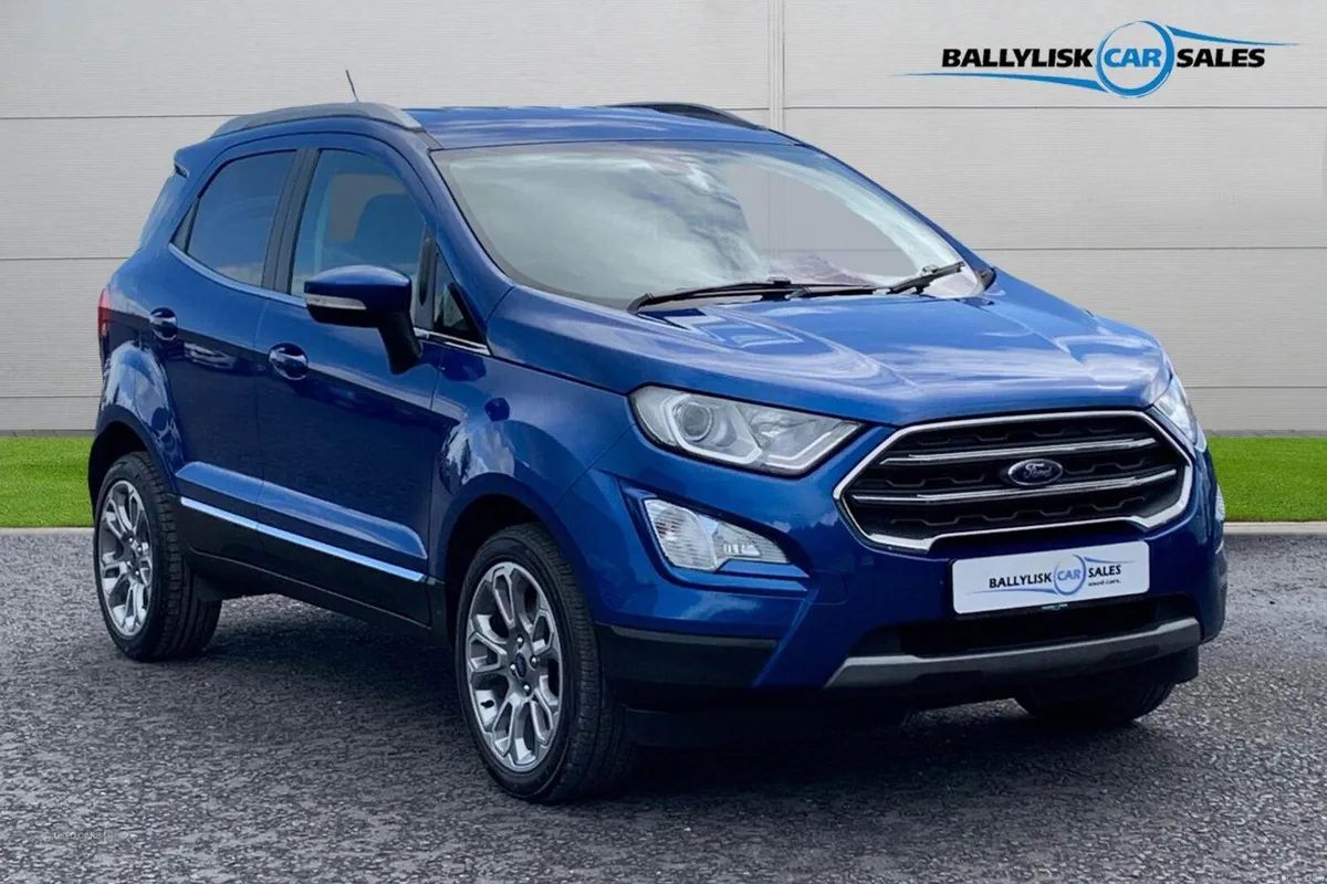 Ford EcoSport 1.0T 125PS Titanium in Lightning Blu - Image 1