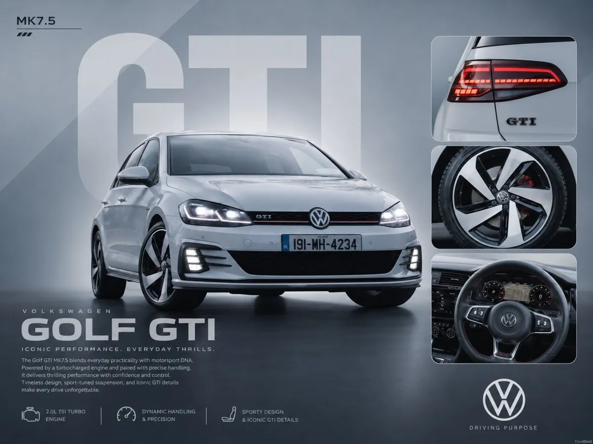 2019 Volkswagen Golf GTI MK7.5 DSG — DCC - Image 1
