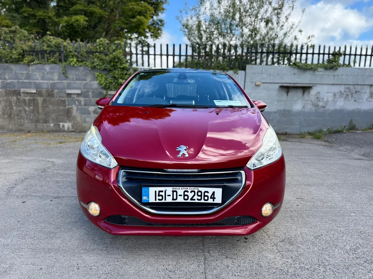 2015 PEUGEOT 208. LOW MILEAGE. AUTO 1.2L NEW NCT - Image 2