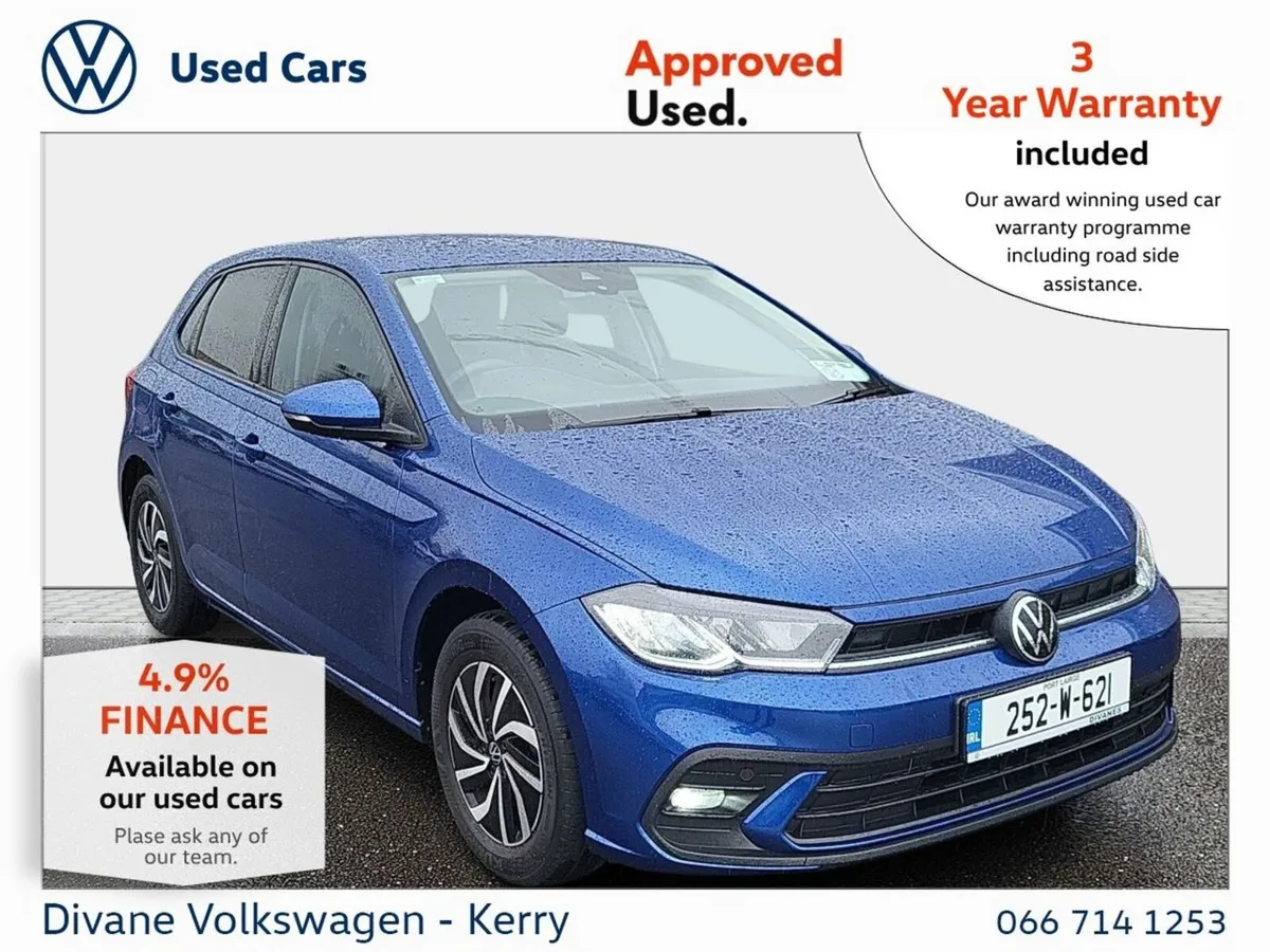 Volkswagen Polo POLO EDITION 75 1.0TSI 95 BHP M5F - Image 1