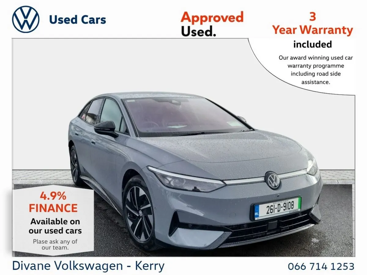 Volkswagen ID.7 PRO PLUS 77KWH 615KM RANGE - Image 1