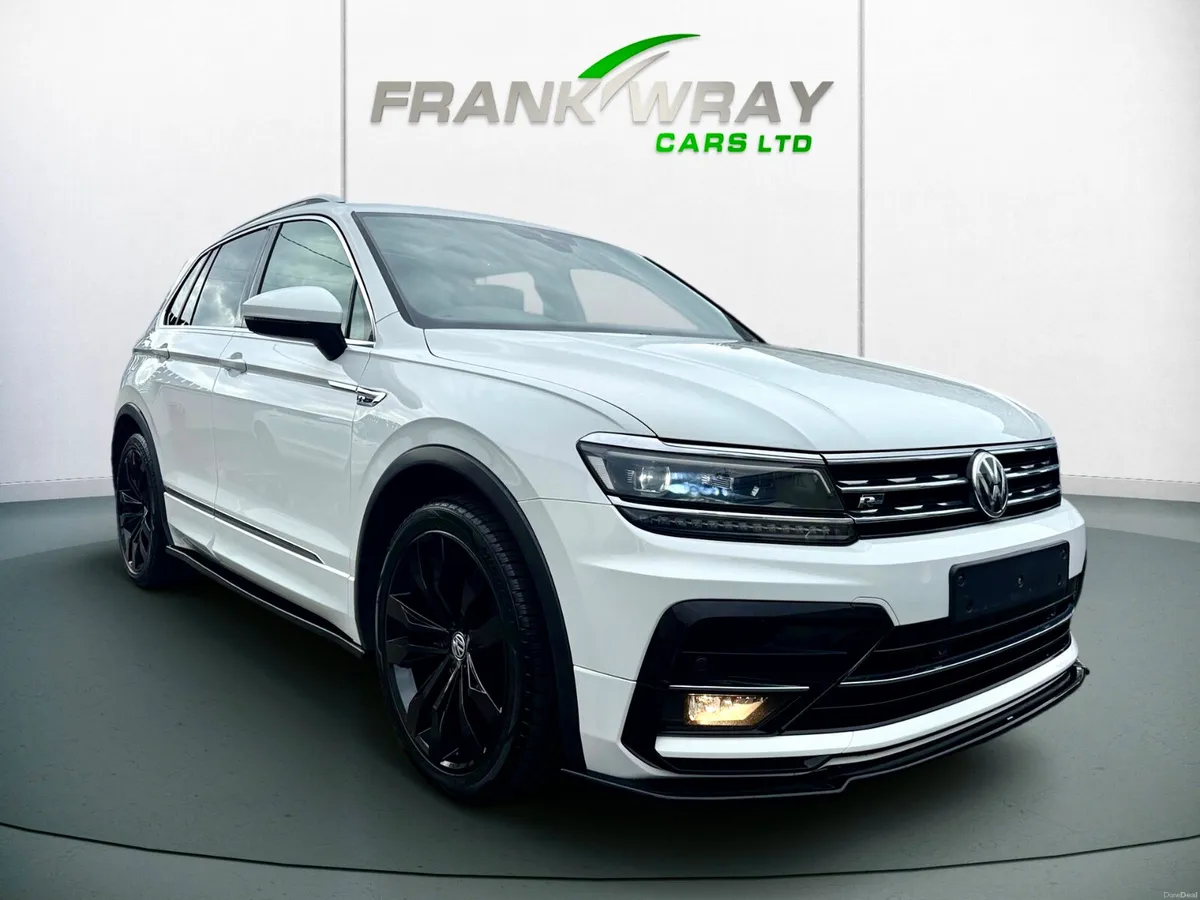 2018 VOLKSWAGEN TIGUAN R-LINE 2.0 TDI 150 BHP MINT - Image 3