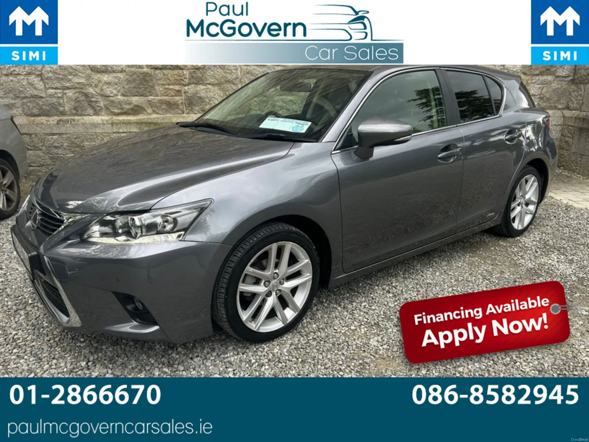 Lexus CT CT 200H ADVANCE 5DR AUTOMATIC 1.8 PETROL - Image 1