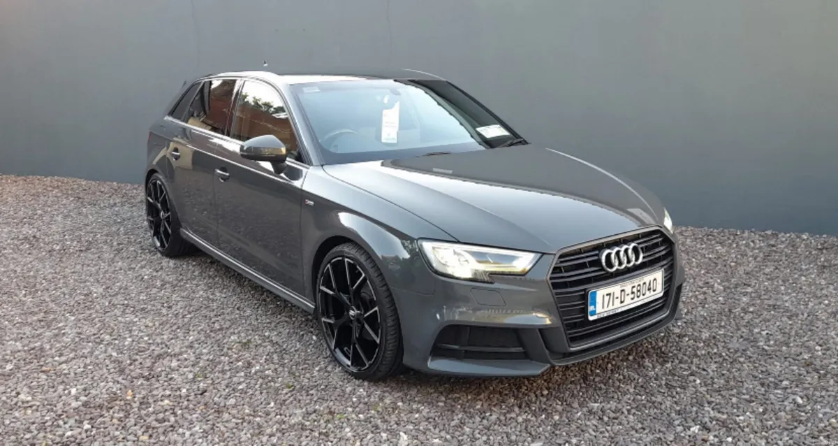 2017 Audi A3 2.0 TDI S-Line Black Edition (Nardo) - Image 1