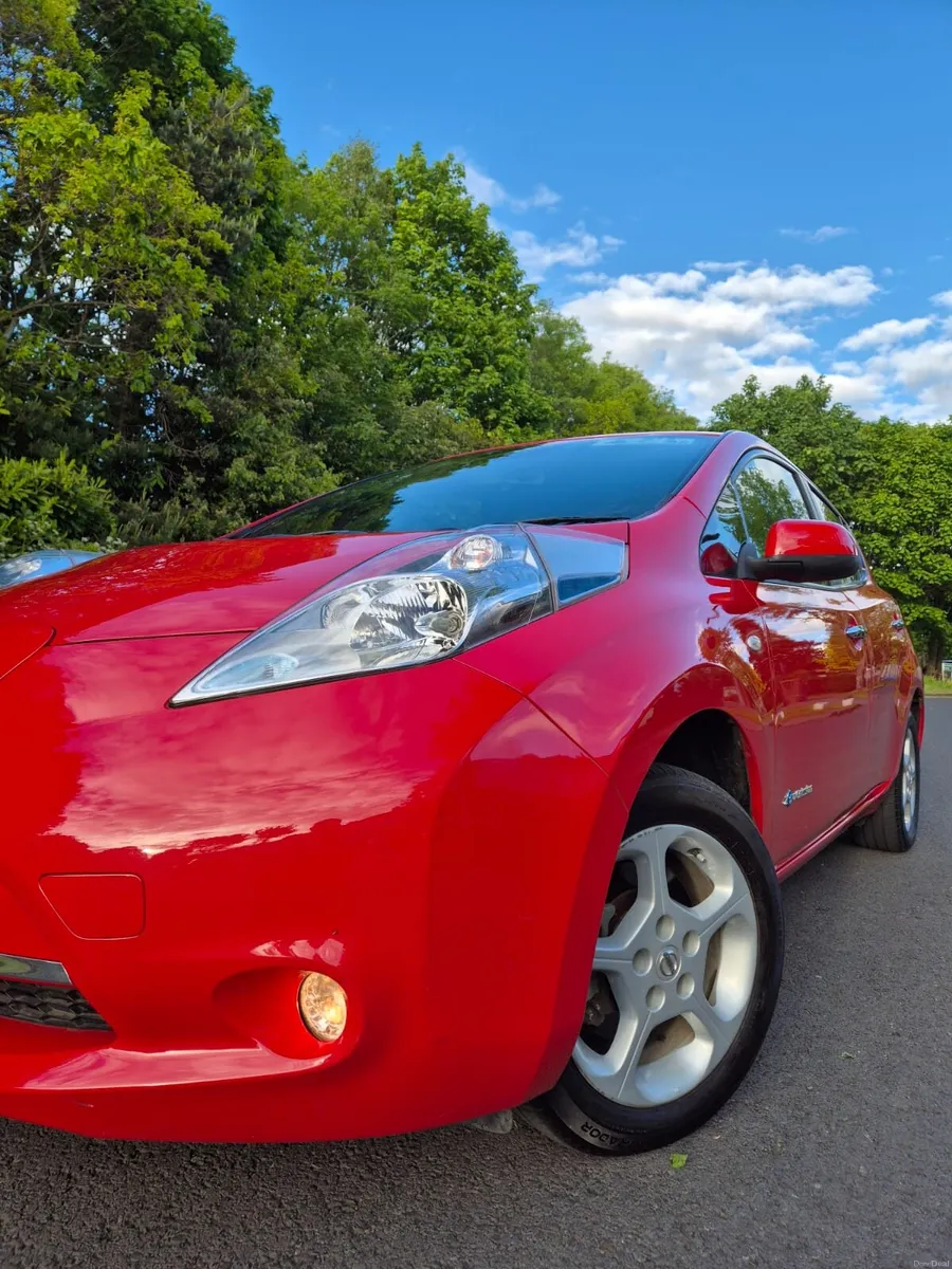 Nissan Leaf 30 KW, €3.5 100km, 27k miles, NCT27, - Image 1