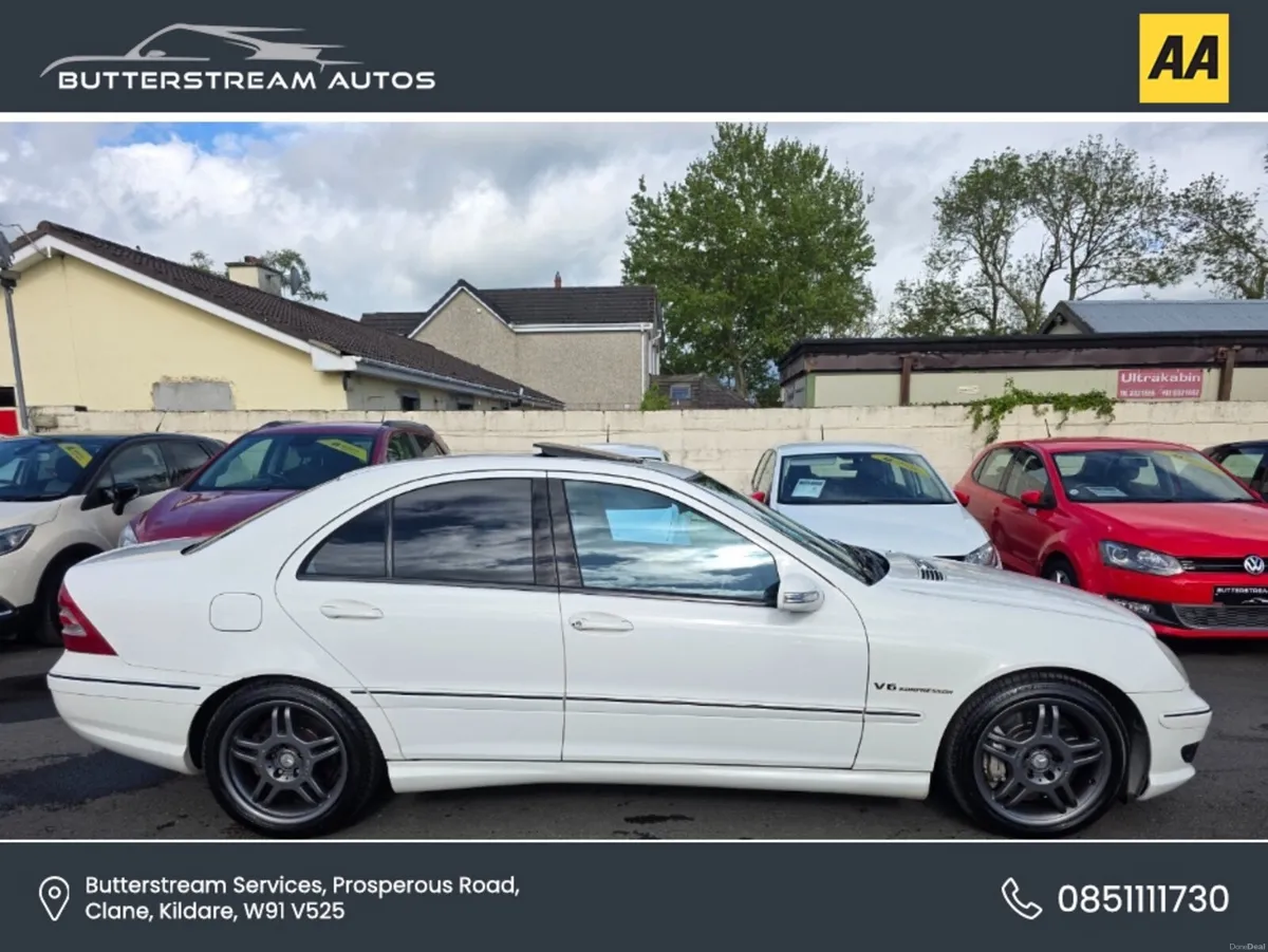 Mercedes-Benz C-Class C32 AMG AUTO FSH RARE CAR - Image 3