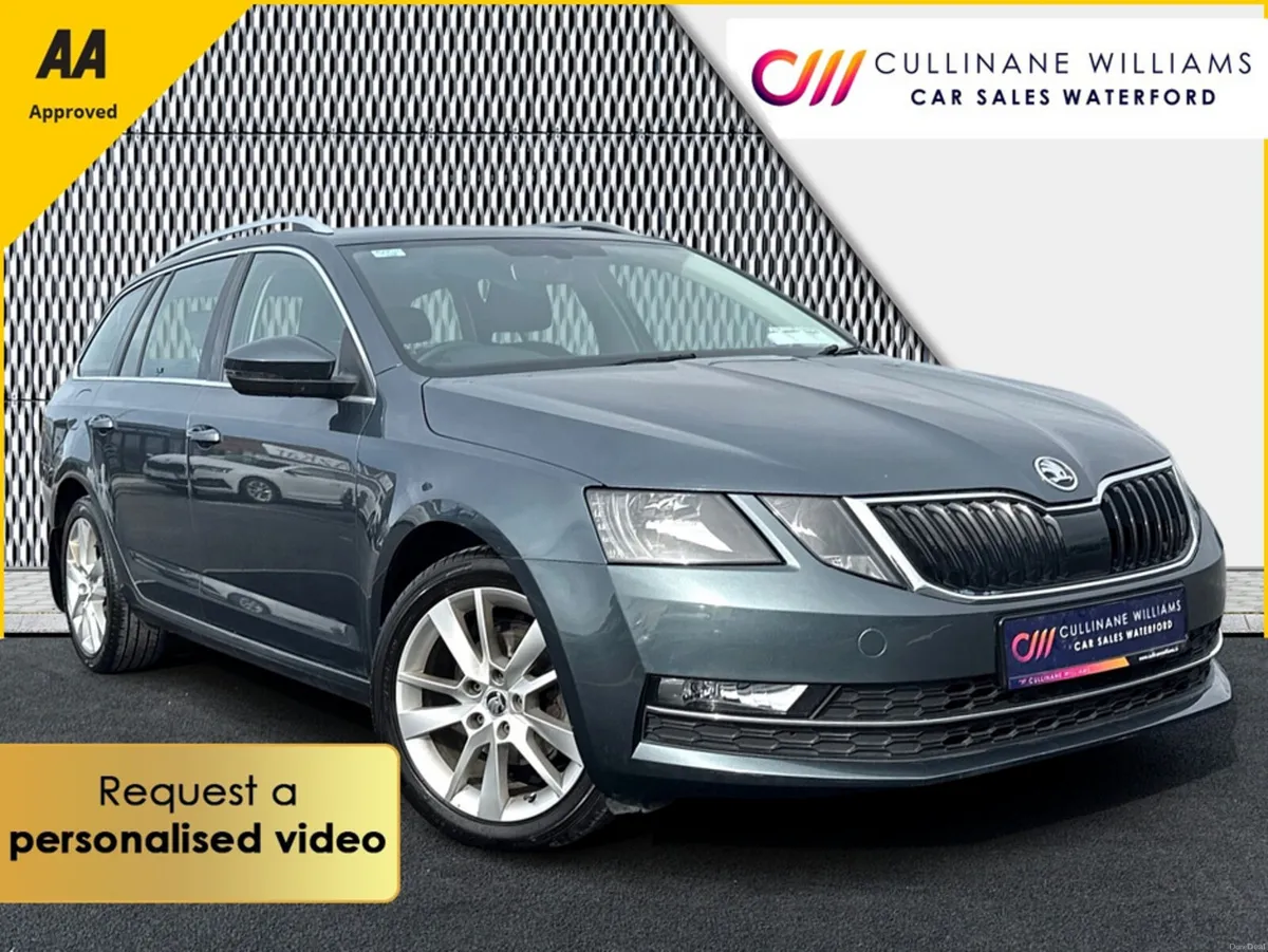 Skoda Octavia 2018 STYLE 1.6TDI ESTATE €63 P/W WIT - Image 1
