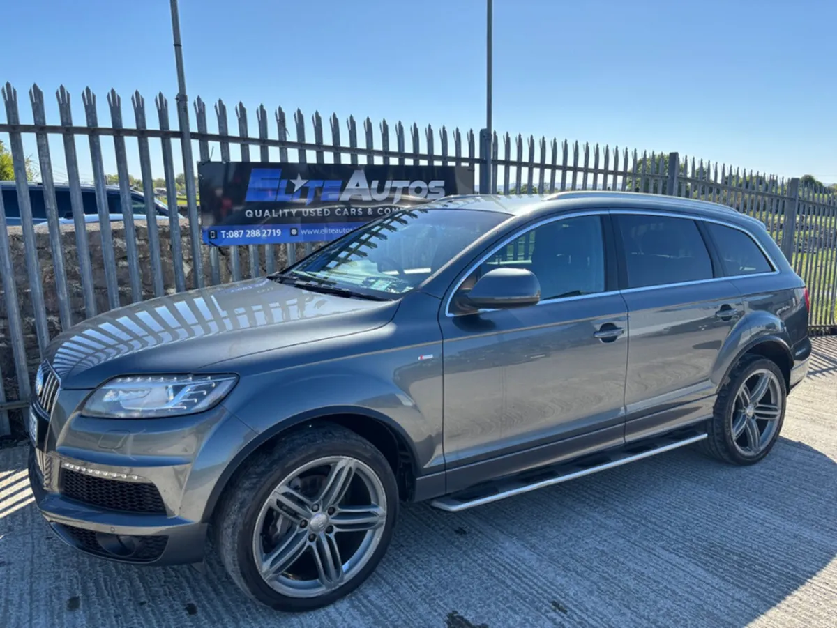 Audi Q7 3.0 TDI S LINE 245 PS 7 SEAT SEATS 5DR AUT - Image 1