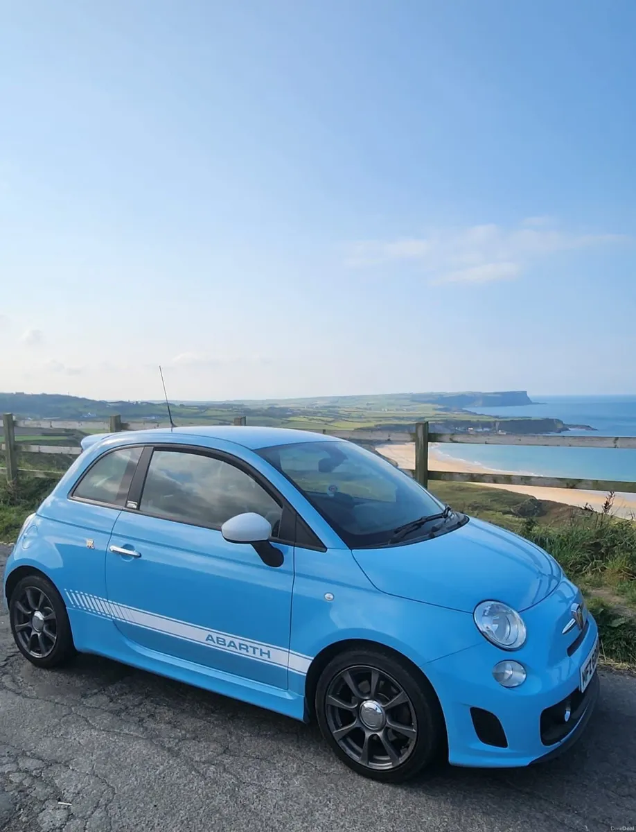 VolareBlue Abarth500,UK REG,2013NewNCT - Image 1