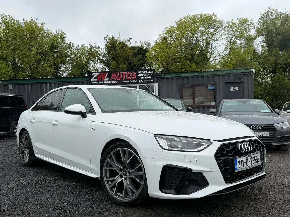 21 Audi A4  2.0 S LINE LEATHER SEATS - Image 1
