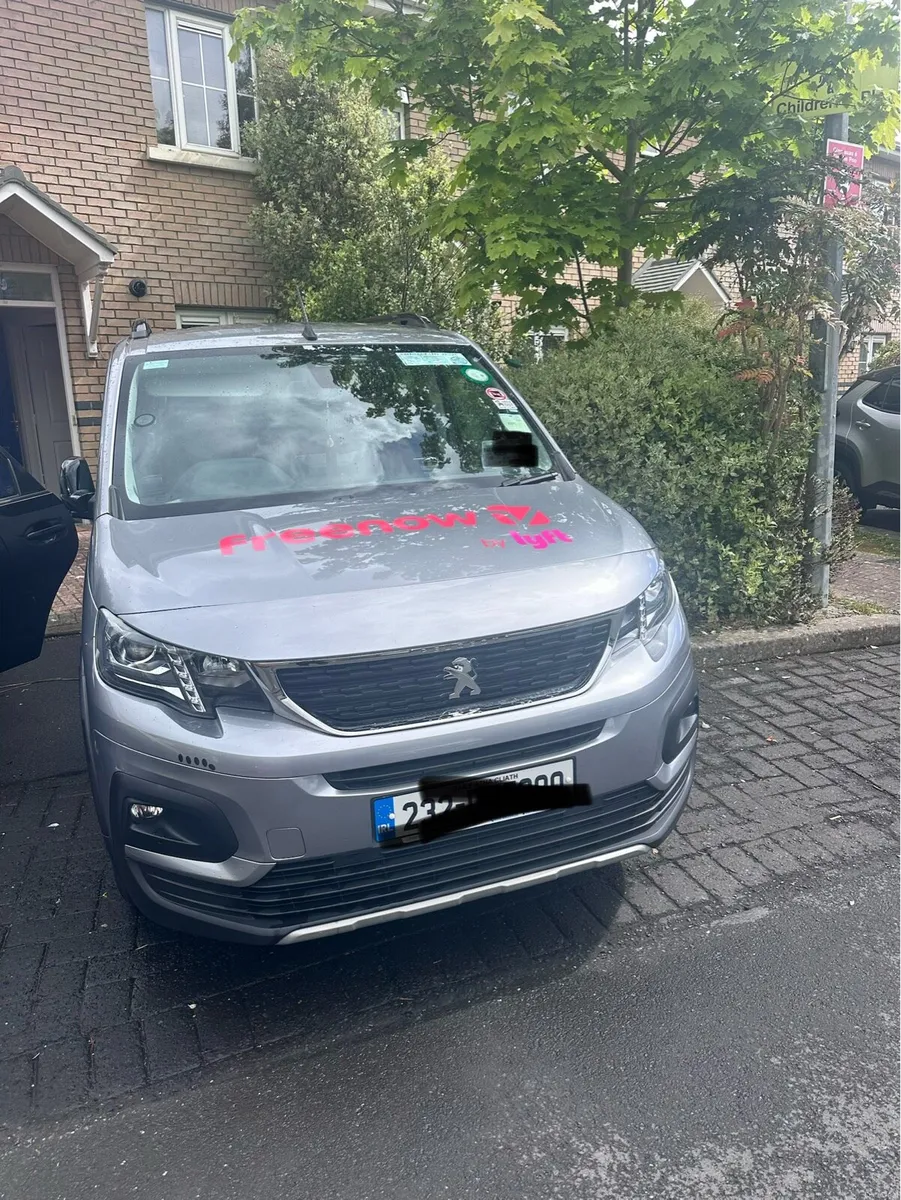 Peugeot rifter fresh Nct  get plate rent to buy - Image 4