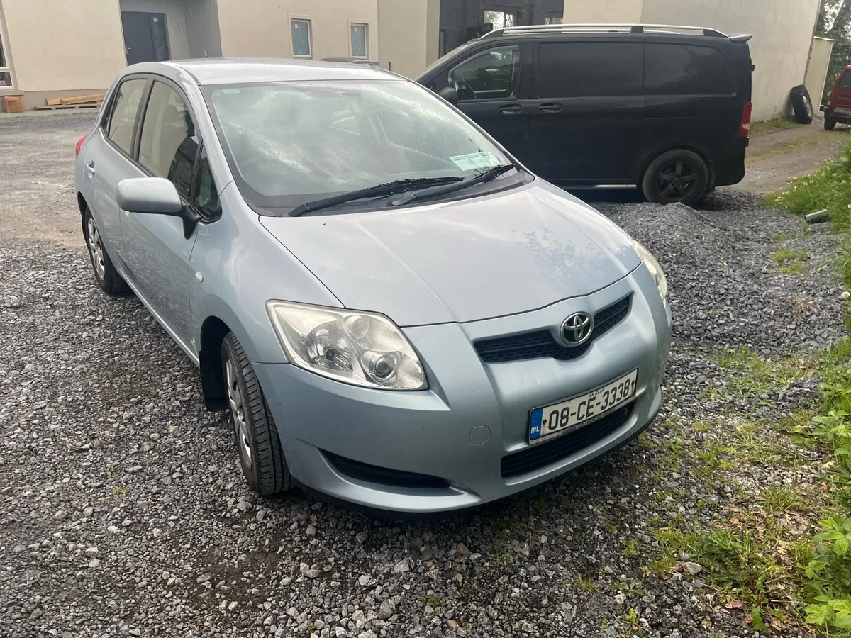 2008 Toyota auris 1.4 petrol full year nct - Image 2