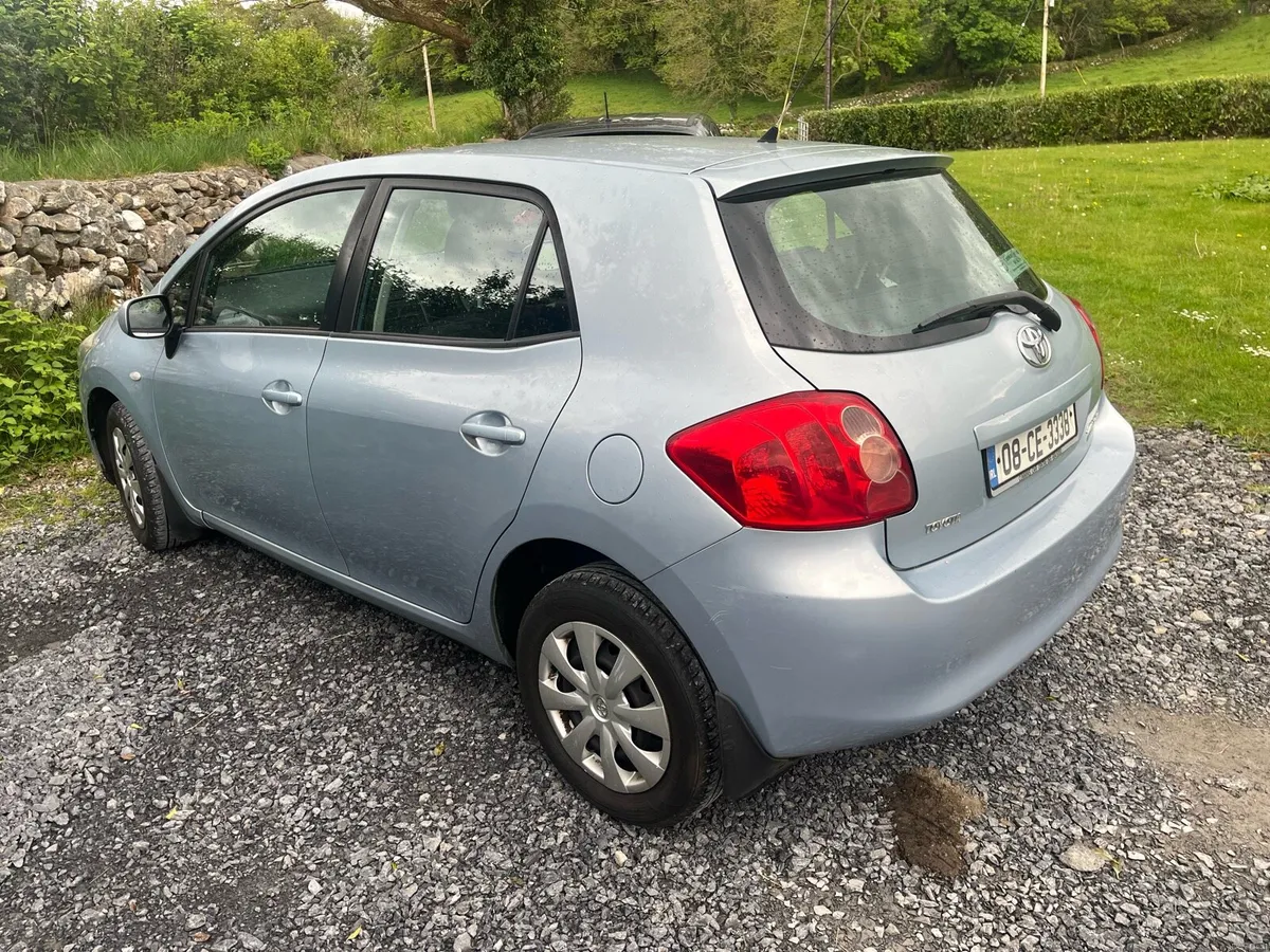 2008 Toyota auris 1.4 petrol full year nct - Image 4
