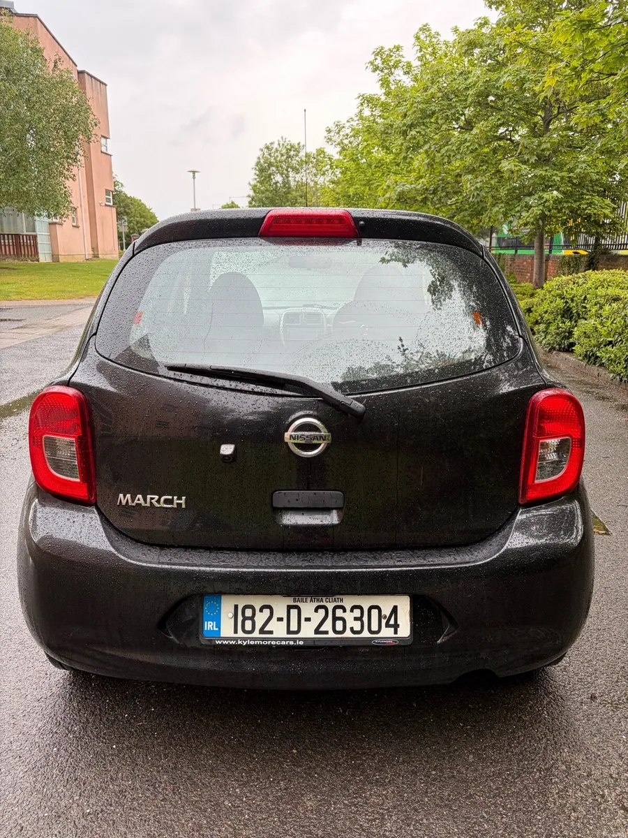 AUTOMATIC NISSAN MARCH 2018 NCT 12/26 TAX 10/26 - Image 4