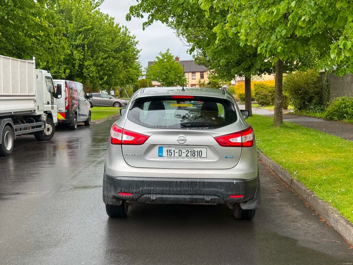 2015 Nissan qashqai 1.5 diesel new nct 07/27 - Image 5