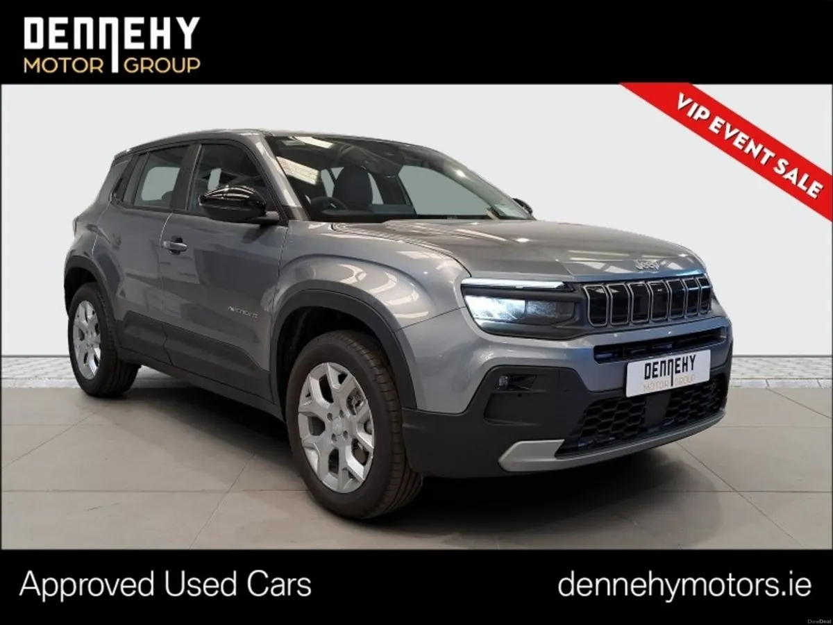 Jeep Avenger 262 CAR SALES EVENT this THURSDAY - S - Image 1