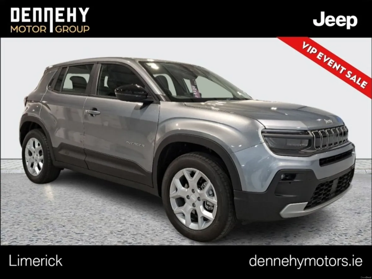 Jeep Avenger 262 CAR SALES EVENT this THURSDAY - S - Image 1