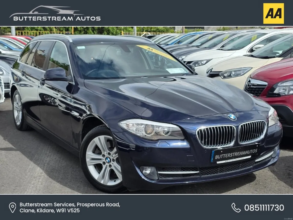 BMW 5-Series 520D SE AUTO HEATED LEATHER - Image 1