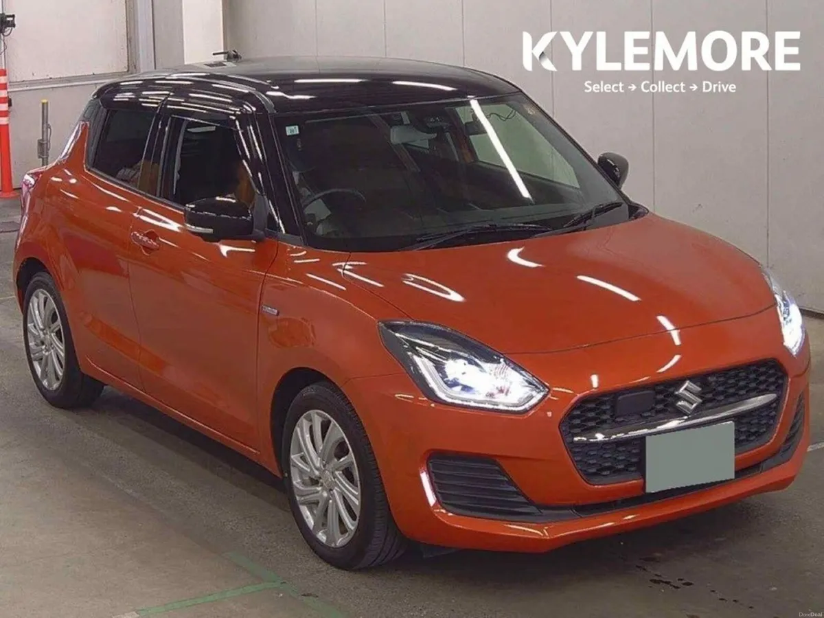 Suzuki Swift 1.2 HYBRID AUTOMATIC - ORANGE/BLACK T - Image 1