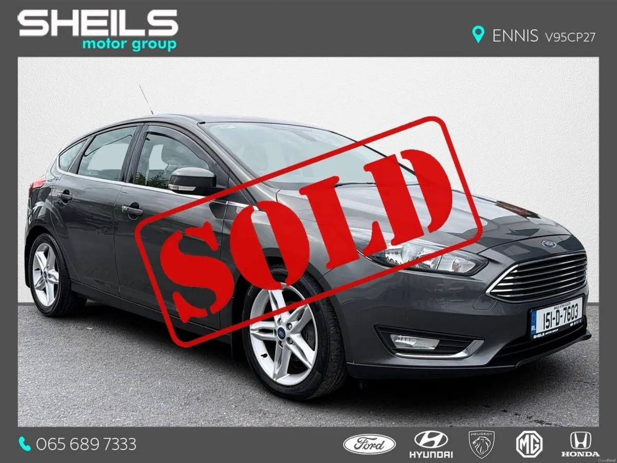 Ford Focus *SOLD* 1.6 Diesel Titanium *Low Mileage - Image 1