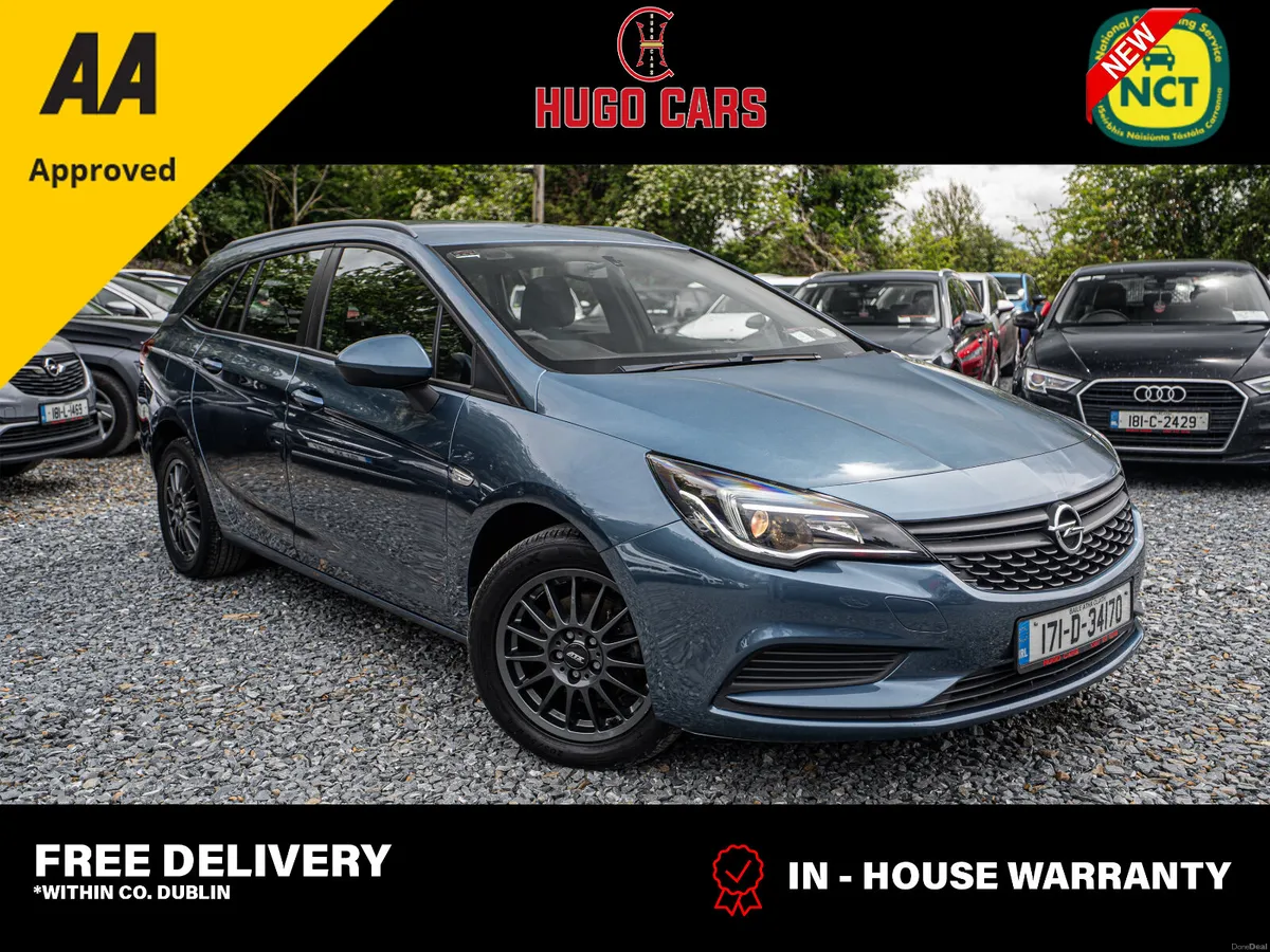 2017 Astra 1.6d Estate/New NCT/Warranty - Image 1