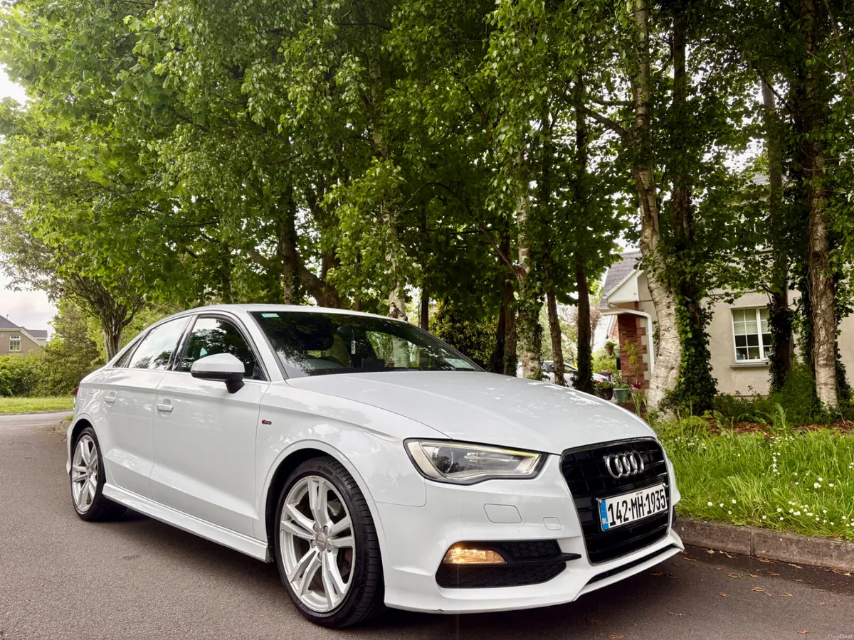 2014 Audi A3 S-line saloon 2.0 tdi new nct - Image 1
