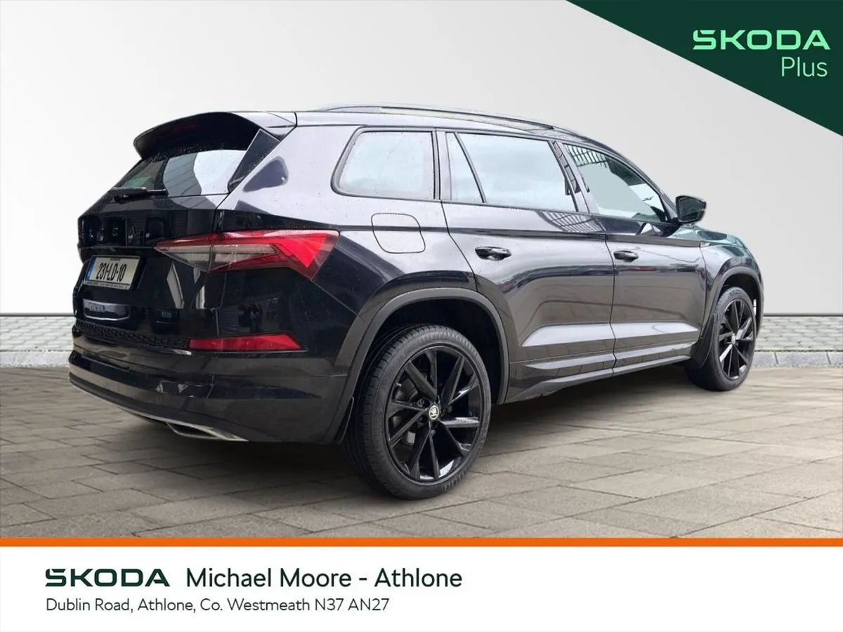 Skoda Kodiaq Sportline Black Pack 2.0 TDI 150Bhp D - Image 3