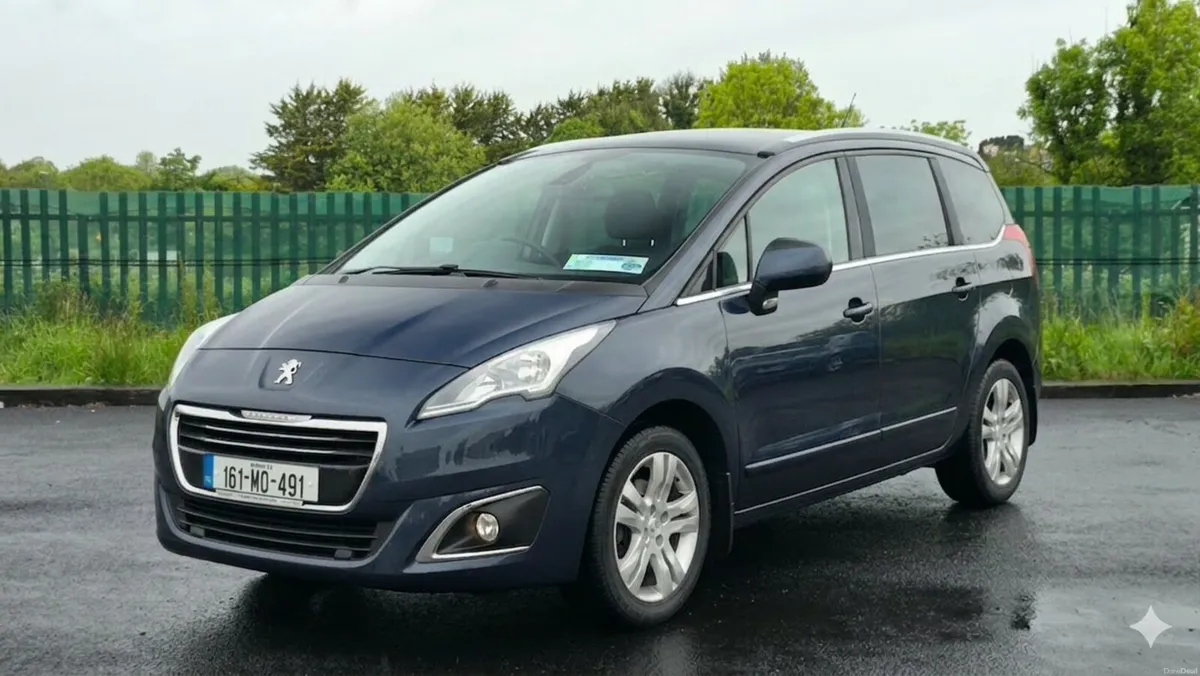 2016 Peugeot 5008 7 Seater Top Spec NCT & TAX - Image 1