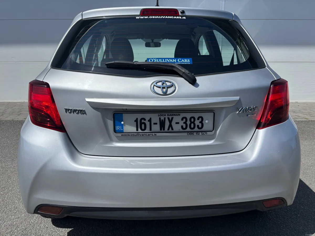 2016 TOYOTA YARIS LUNA 1.0i5D FSH NCT LOW KM - Image 2