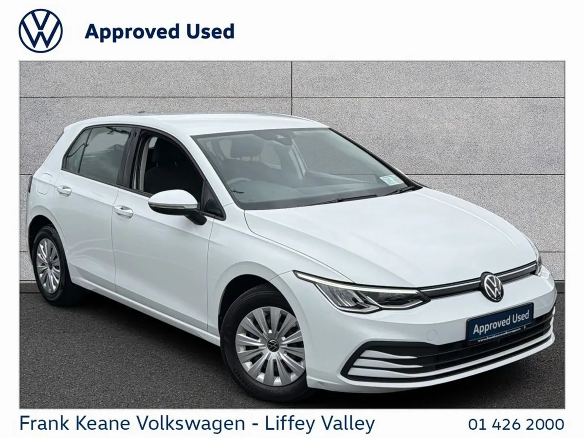 Volkswagen Golf 1.0 TSI 90HP *PURE WHITE* *REAR PA - Image 1