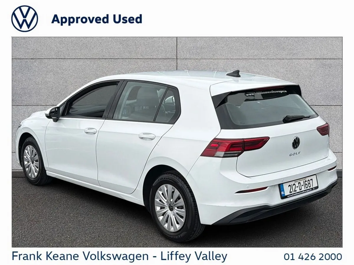Volkswagen Golf 1.0 TSI 90HP *PURE WHITE* *REAR PA - Image 3