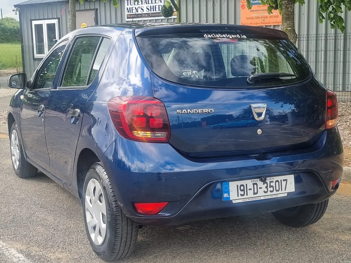 2019 DACIA SANDERO 1.0L NCT'd LOW MILES €6990 - Image 2