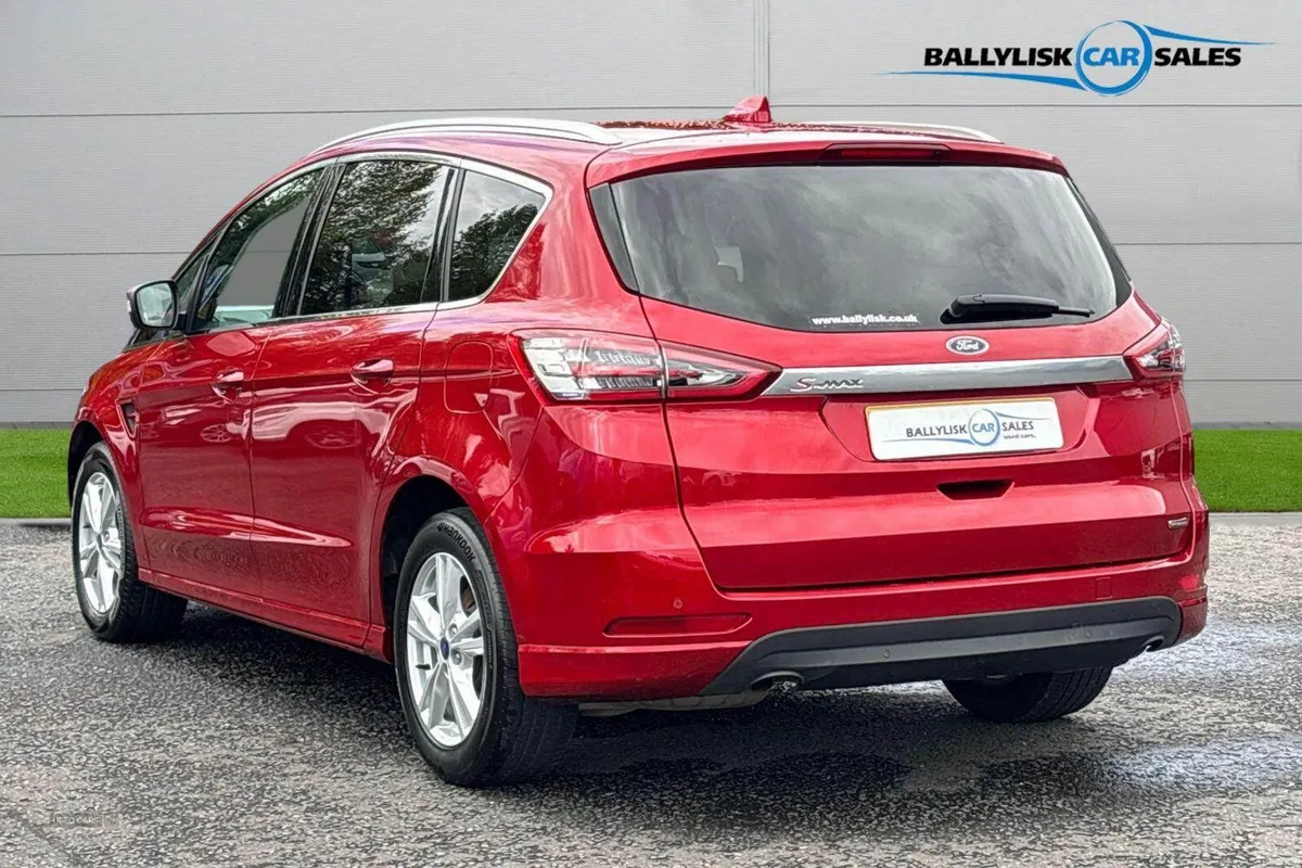 Ford S-Max 2.5h 190PS FHEV Titanium in Lucid Red w - Image 2
