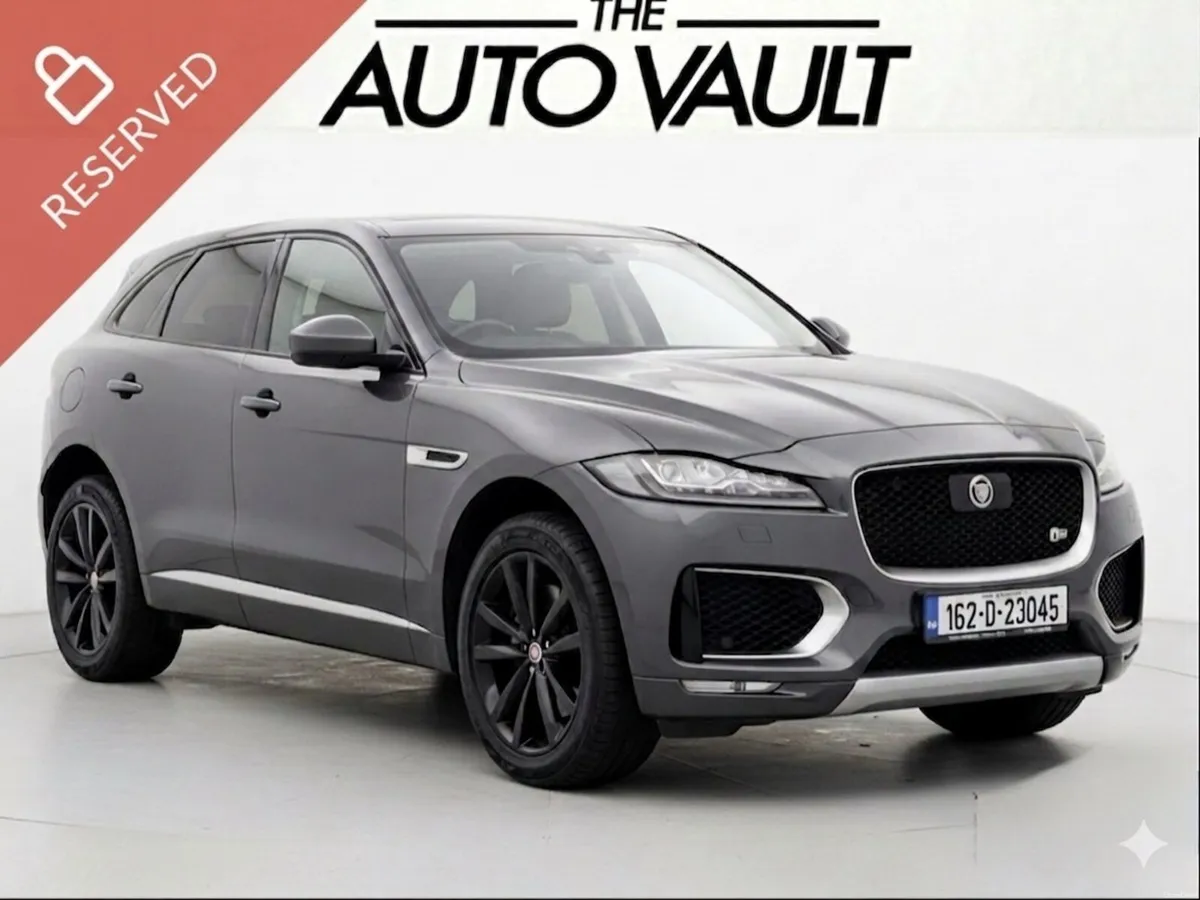 **DEPOSIT TAKEN** Jaguar F-Pace S 3.0d V6 300bhp - Image 1