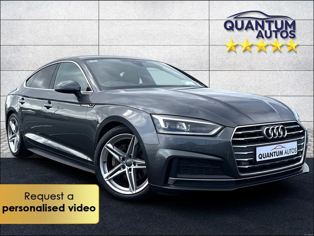 Audi A5 2017 S LINE 2.0 TDI 187BHP SPORTBACK €93 P - Image 1