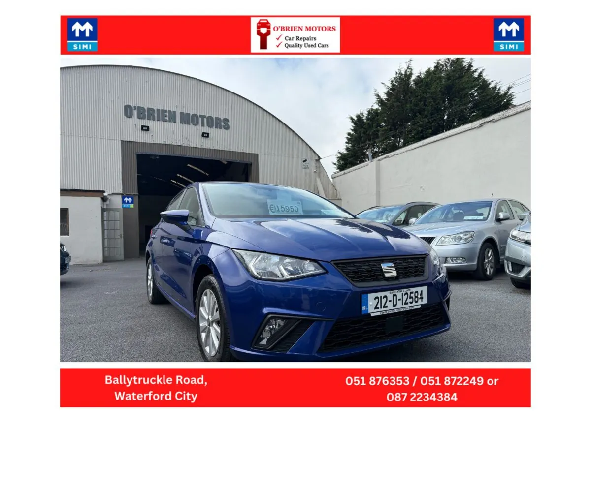 2021 SEAT Ibiza,1 ltr, Tsi, 5 Door, Hatchback - Image 1