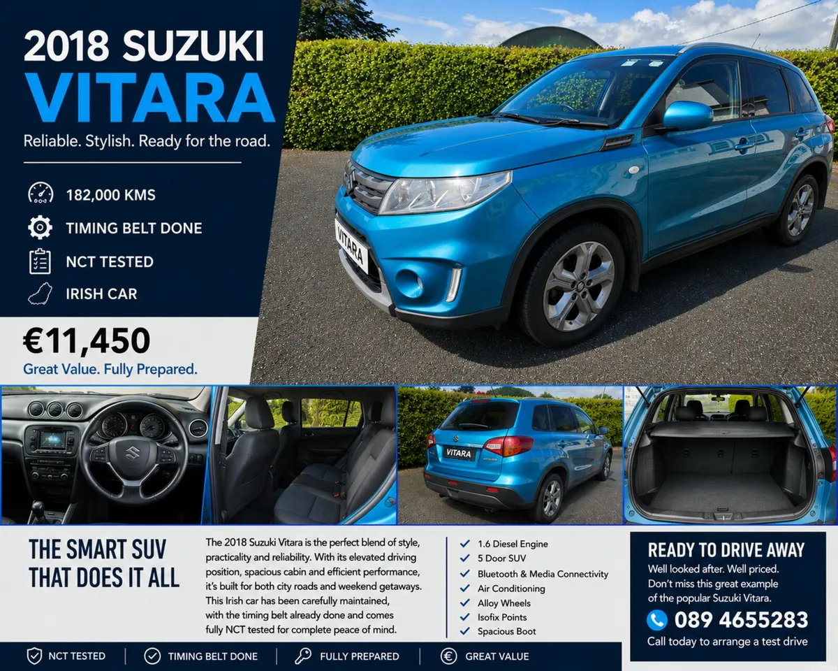 2018 Suzuki Vitara - Image 1