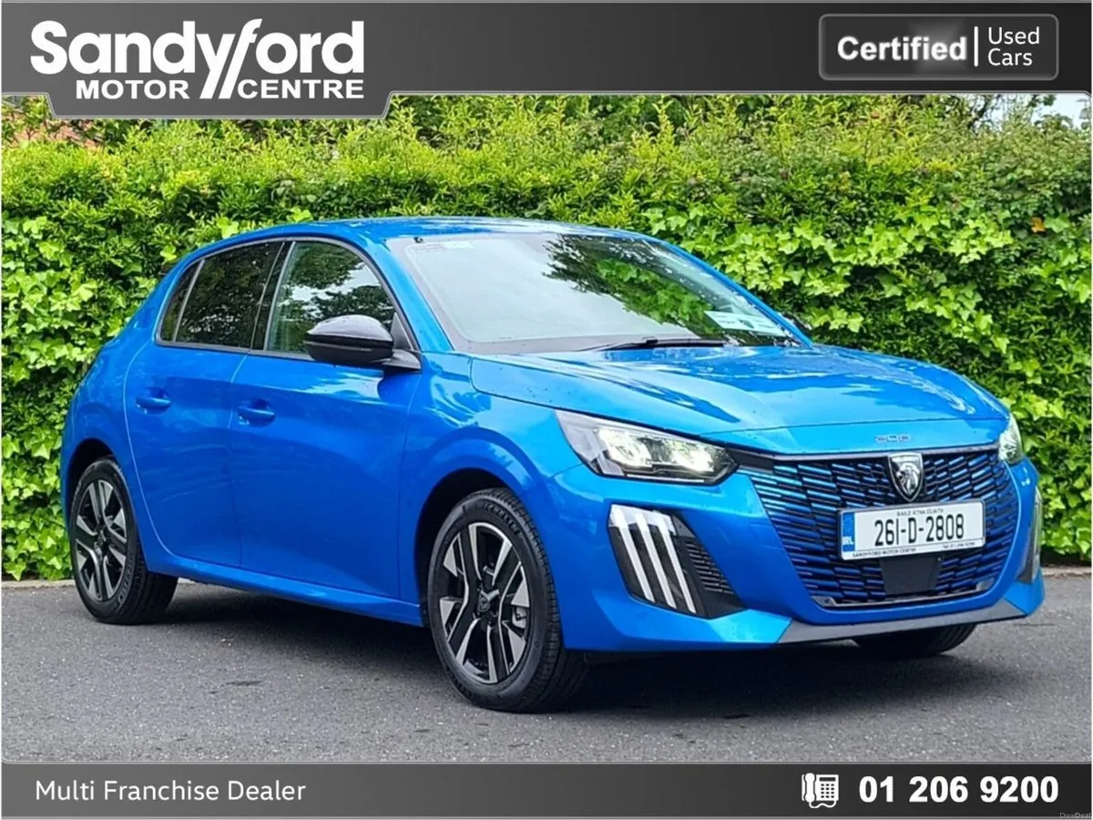 Peugeot 208 AUTO ALLURE HYBRID 110BHP**EX DEMO** - Image 1