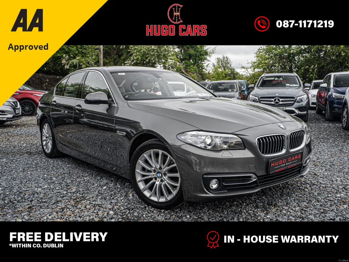 2015 BMW 5-Series Auto/Ex Demo/83k kms/Warranty - Image 1