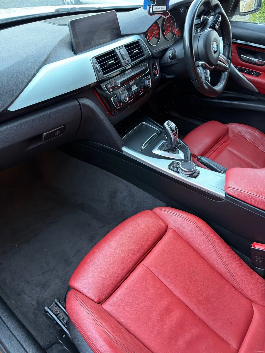 BMW 330d M Sport | M Performance Kit | Red Leather - Image 4