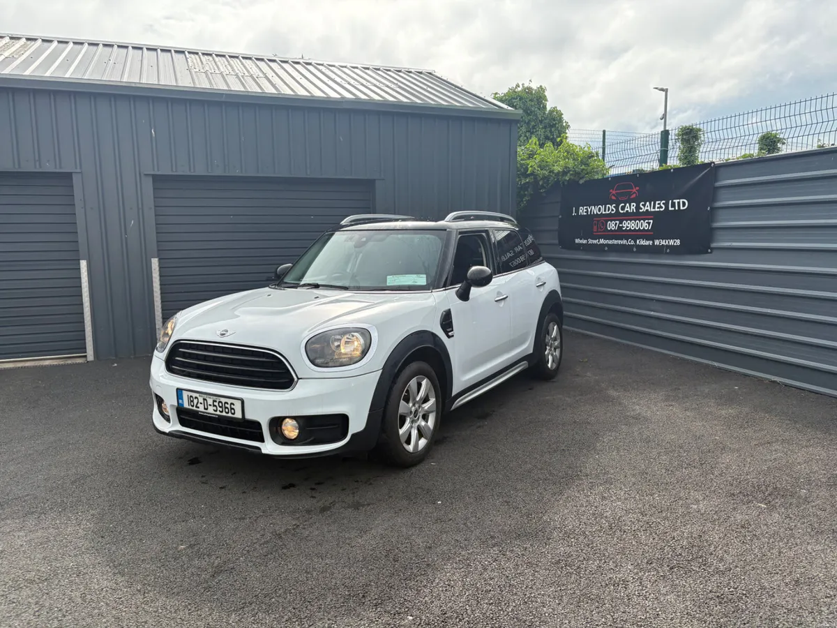 Mini cooper D Countryman 2018 tiny km NCT 7/28 - Image 1