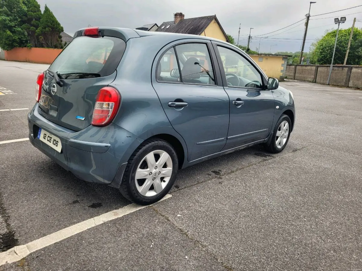 2012 NEW SHAPE NISSAN MICRA NEW NCT.5/27.TAXED . - Image 2