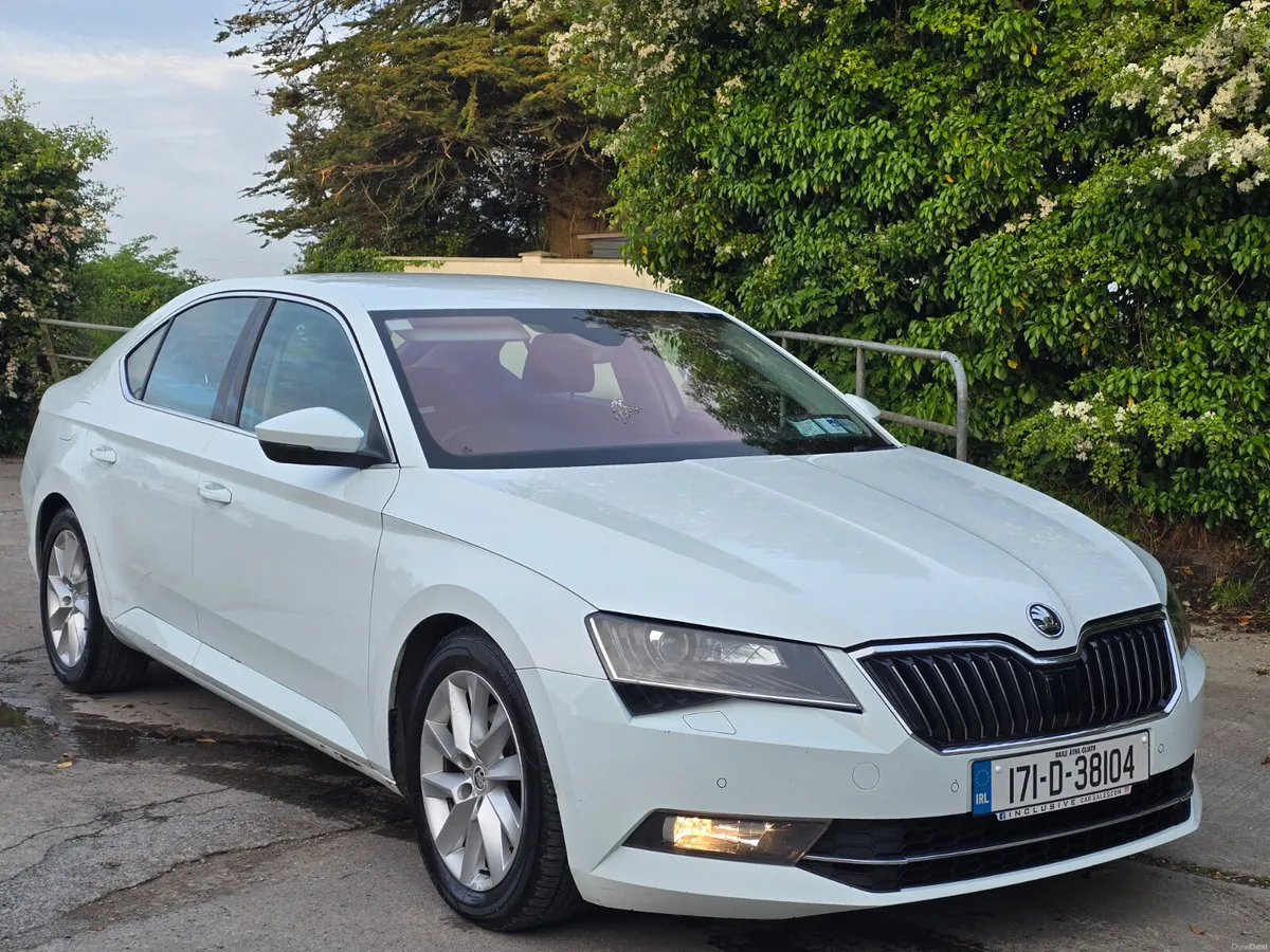 Skoda Superb 2017 tdi nct&tax cheap 👌 €2990 - Image 1