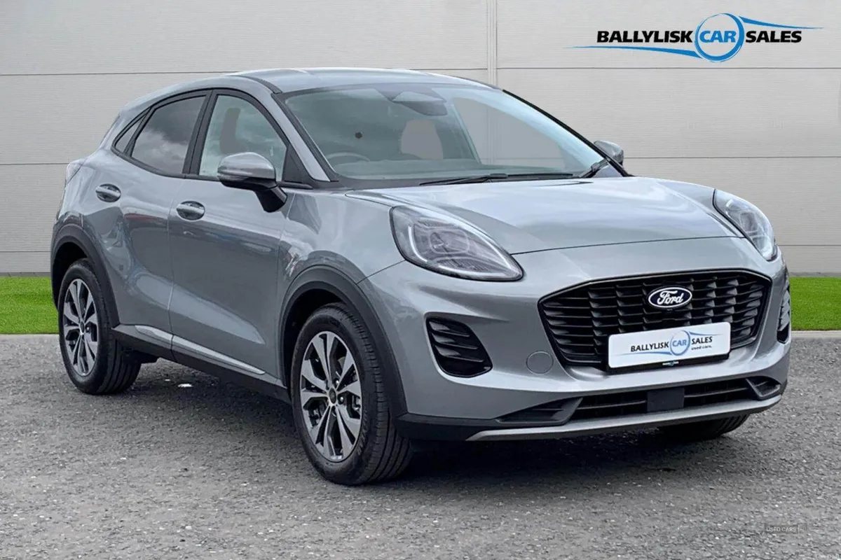 Ford Puma 1.0T 125PS Titanium in Solar Silver with - Image 1