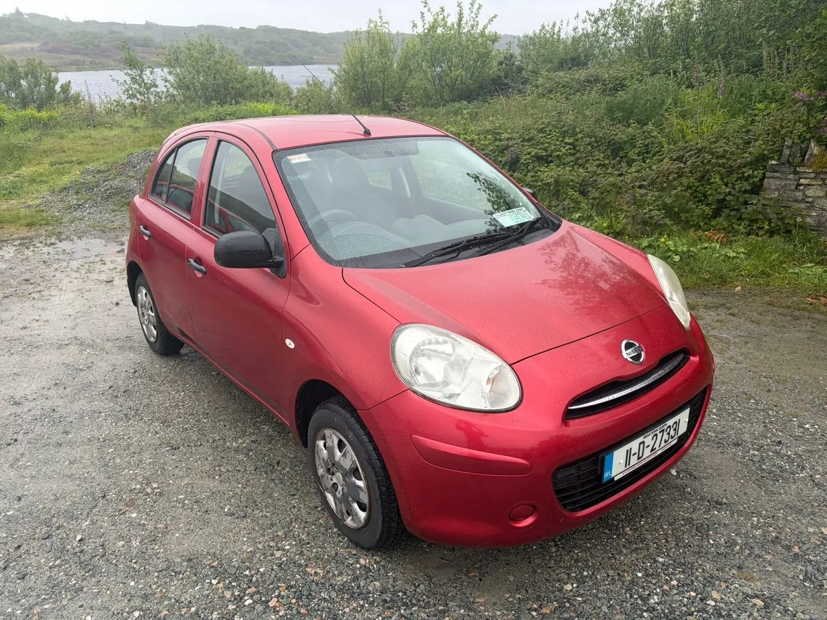 2011 NISSAN MICRA AUTOMATIC NCT 10-26 TAX 3-27 - Image 1