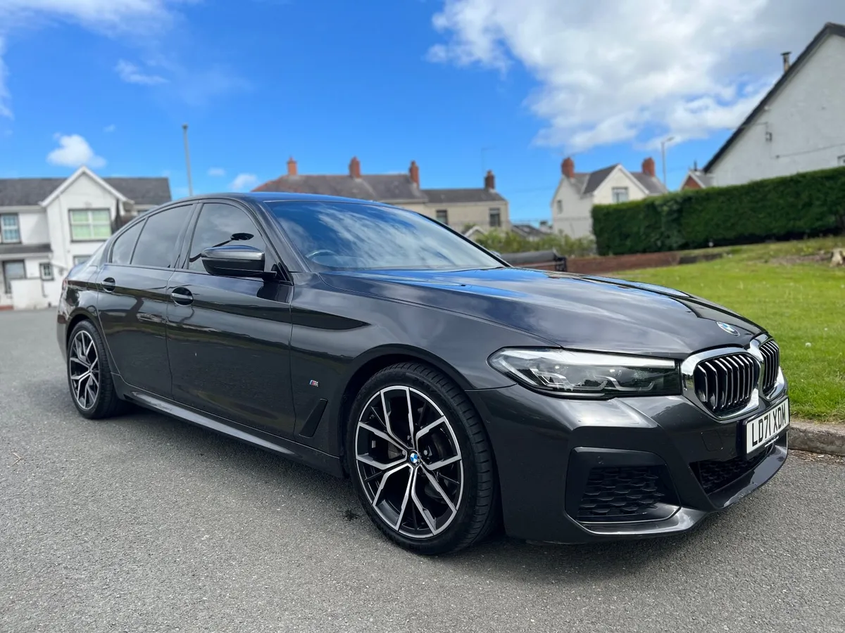 BMW 5-Series 2021 M-Sport 520d MHEV Stunning car - Image 1
