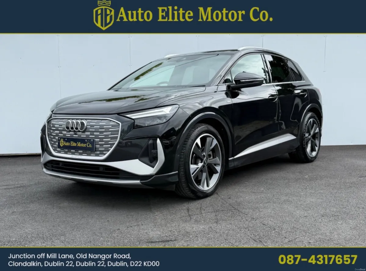 Audi Q4 e-tron 2023//Finance Available//S Line - Image 1