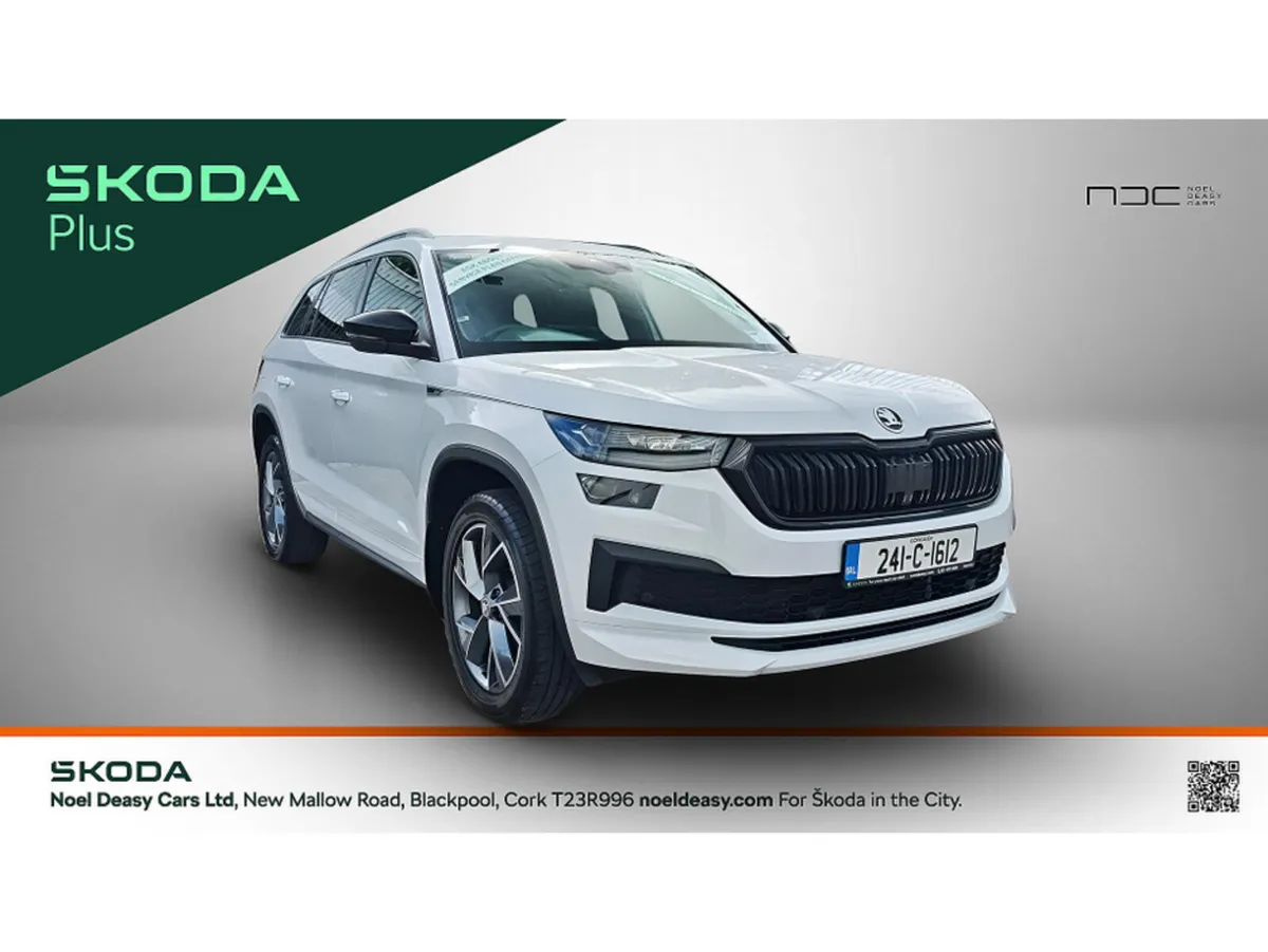 Skoda Kodiaq 7 SEATER SPORTLINE 2.0 TDI 150 BHP DS - Image 1