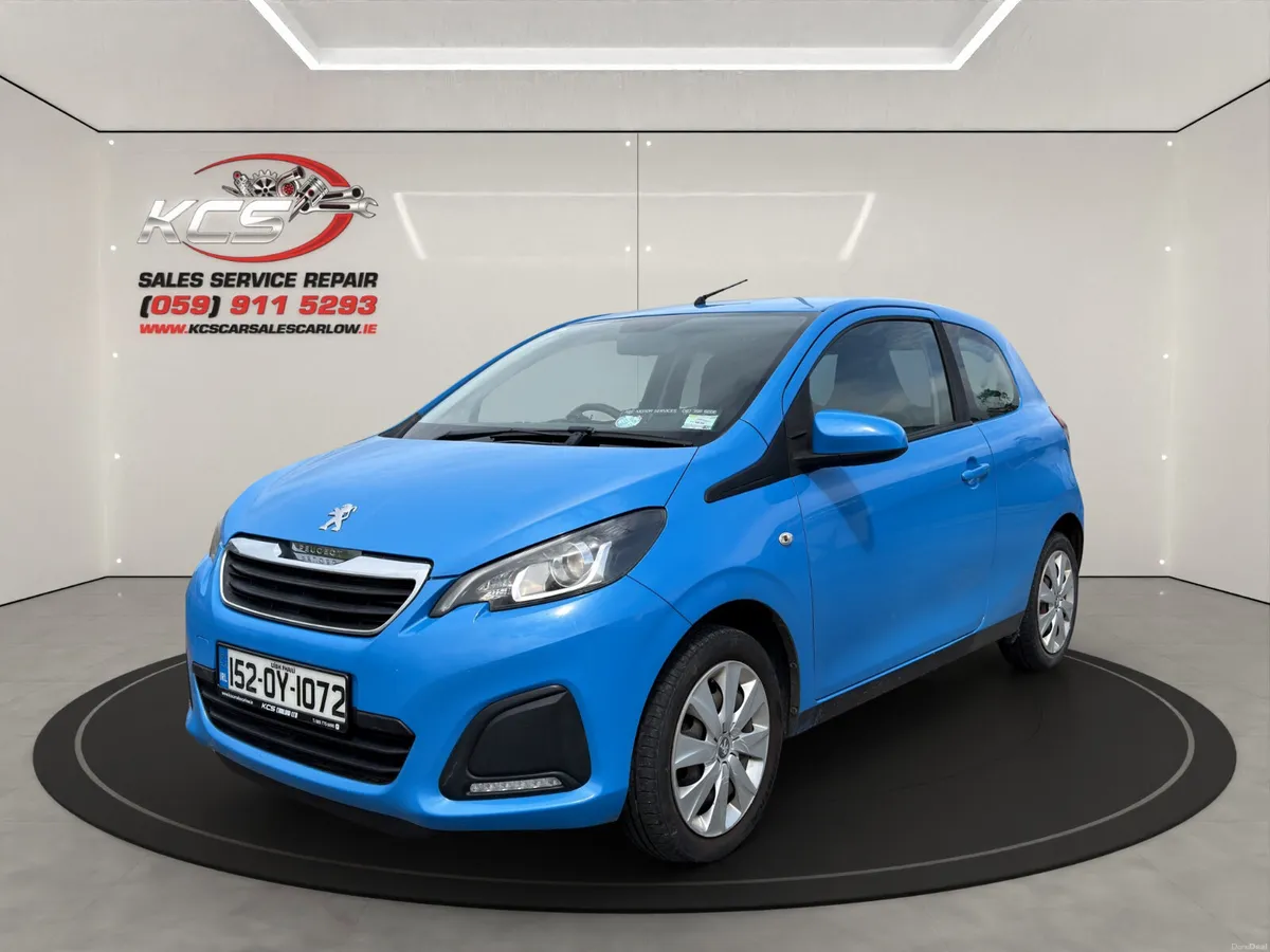 2015 Peugeot 108 - 1.0 Petrol - New NCT -Low KMS - Image 1