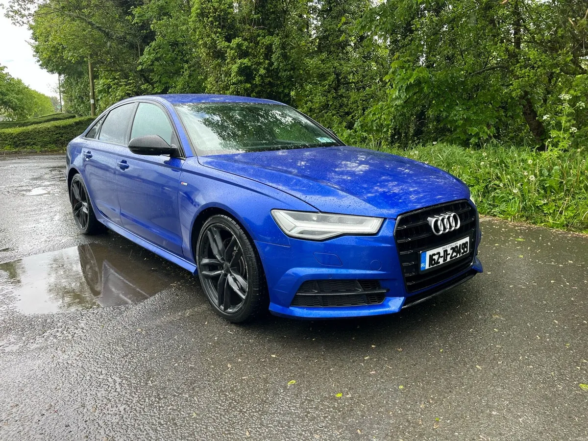2016 Audi A6 black edition Sline - Image 2
